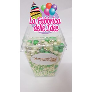 Sprinkles smeraldo confezione da 100 gr Monpariglia linea deluxe