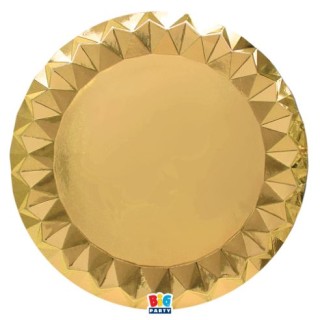 5 Sottopiatti ORO SPECCHIATO Ø 32 cm