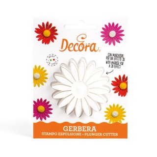 Stampo  margherita ad espulsione 7 cm  1 pz DECORA
