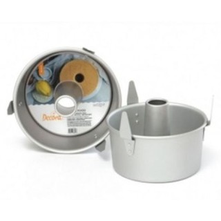 STAMPO / TEGLIA MINI ANGEL FOOD  Dimensioni Ø 17 x h 8,5 cm (nucleo interno rimovibile) DECORA