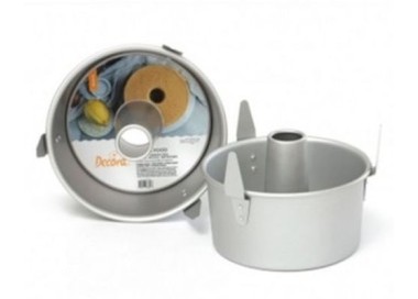 STAMPO / TEGLIA MINI ANGEL FOOD  Dimensioni Ø 17 x h 8,5 cm (nucleo interno rimovibile) DECORA
