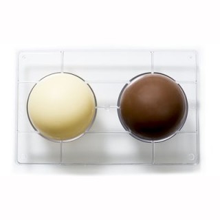STAMPO CIOCCOLATO MEZZA SFERA Ø 100 - 275 X 15 X 22 mm DECORA