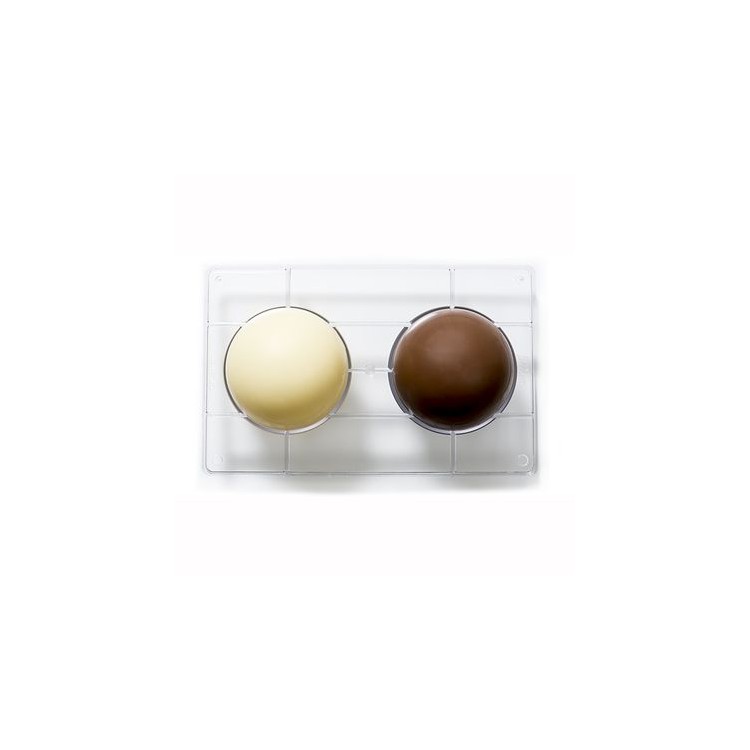 STAMPO CIOCCOLATO MEZZA SFERA Ø 100 - 275 X 15 X 22 mm DECORA