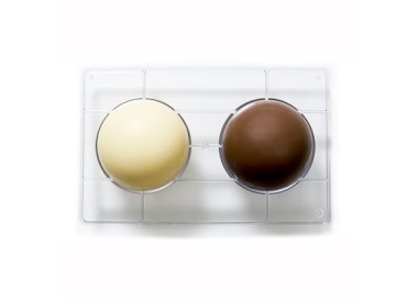 STAMPO CIOCCOLATO MEZZA SFERA Ø 100 - 275 X 15 X 22 mm DECORA