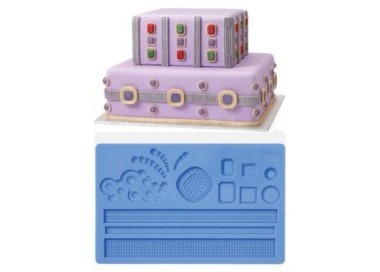 STAMPO GIOIELLI A IMPRESSIONE IN SILICONE PER PASTA DI ZUCCHERO WILTON