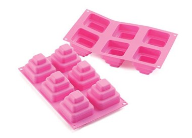 STAMPO IN SILICONE MINI WONDER CAKE SQUARE  SILIKOMART
