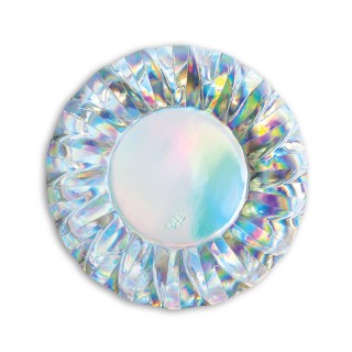 6 Piatti Fondi 24 cm Wavy Iridescent