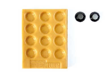 STAMPO IN SILICONE PER DIAMANTI 18 TONDO SFACCETTATO 6 X 2 MM  SILIKOMART