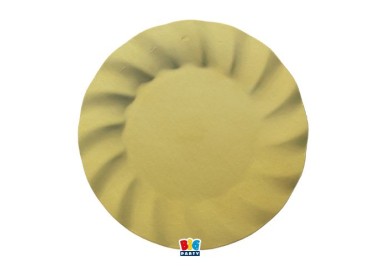 6 Piatti piani  25 cm Wavy oro