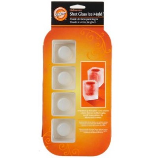 STAMPO PER BICCHIERI DI GHIACCIO CON TESCHIO HALLOWEEN WILTON