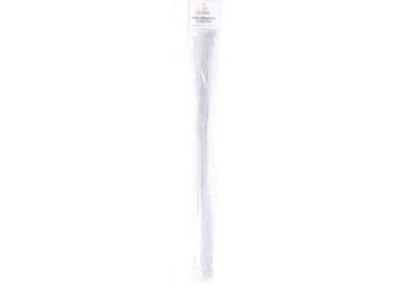 Steli per fiori bianchi 26 gauge (50 pz) Decora