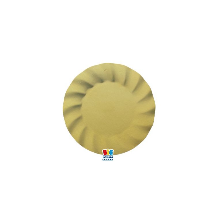 8 Piatti  20 cm Wavy Oro