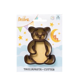 Tagliapasta Orso pz 1  in Plastica 8 x 9,6  h 2 Cm DECORA