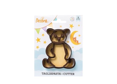 Tagliapasta Orso pz 1  in Plastica 8 x 9,6  h 2 Cm DECORA
