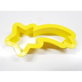 TAGLIAPASTA STELLA COMETA DI NATALE (NATALE)  IN PLASTICA 11 cm x 6 cm x 2 cm H - DECORA