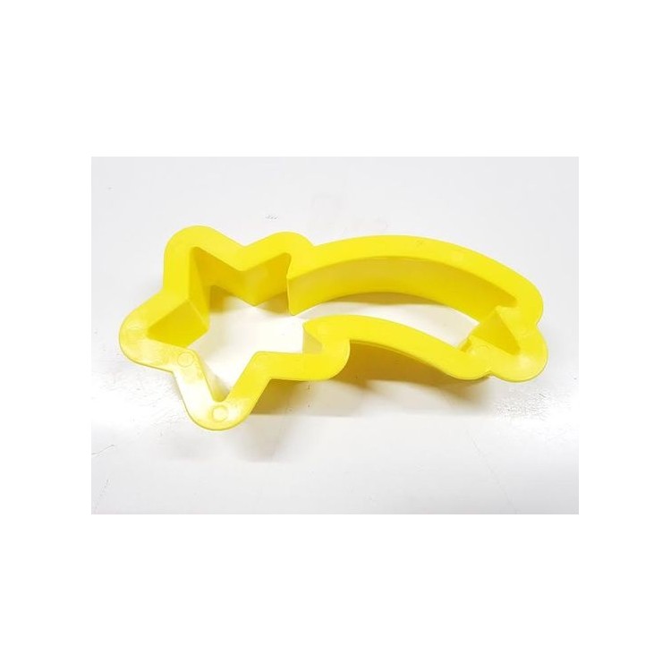 TAGLIAPASTA STELLA COMETA DI NATALE (NATALE)  IN PLASTICA 11 cm x 6 cm x 2 cm H - DECORA