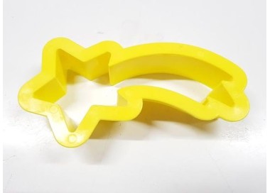 TAGLIAPASTA STELLA COMETA DI NATALE (NATALE)  IN PLASTICA 11 cm x 6 cm x 2 cm H - DECORA