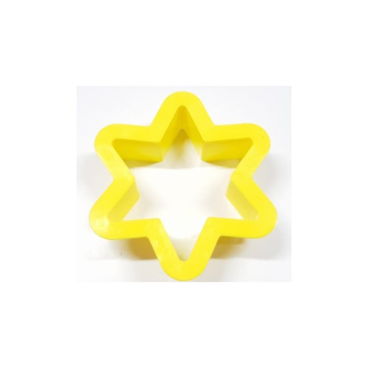 TAGLIAPASTA TELLA  (NATALE)  IN PLASTICA 7 cm x 7 cm x 2 cm H - DECORA