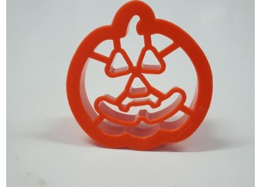 TAGLIAPASTA ZUCCA DI HALLOWEEN IN PLASTICA 8 cm x 8 cm x 2 cm H - DECORA