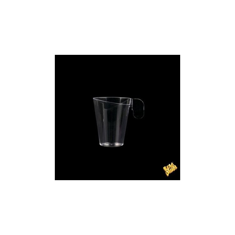 TAZZINA CAFFE' DESIGN PS 72cc - Trasparente - Confezione da 12 pezzi - GOLD PLAST TAZZINA CAFFE' DESIGN PS 72cc - Trasparente - Confezione da 12 pezzi - GOLD PLAST