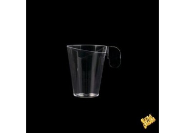 TAZZINA CAFFE' DESIGN PS 72cc - Trasparente - Confezione da 12 pezzi  - GOLD PLAST