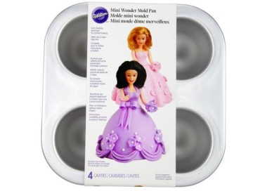 Teglia da forno "Mini Wonder Mold Pan" bambola piccola WILTON