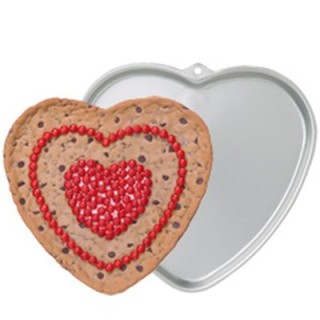 Teglia da forno cuore 33 x 22 x 1,5 cm WILTON