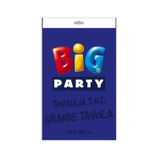 Tovaglia  Blù in TNT  ( Tessuto non tessuto )  -160 cm  x 260 cm  - Big Party