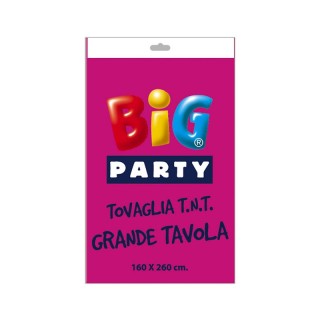 Tovaglia  Fucsia in TNT  ( Tessuto non tessuto )  -160 cm  x 260 cm  - Big Party