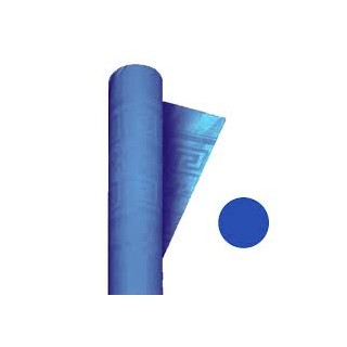 Tovaglia carta rotolo  colore blu dimensione 1,20 x 5 mt Big Party