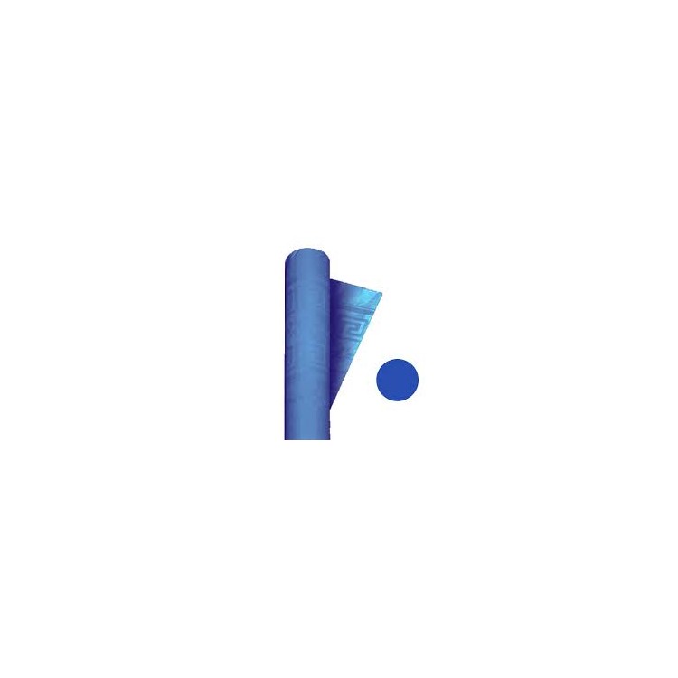 Tovaglia carta rotolo  colore blu dimensione 1,20 x 5 mt Big Party