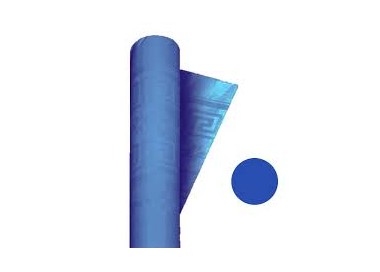 Tovaglia carta rotolo  colore blu dimensione 1,20 x 5 mt Big Party