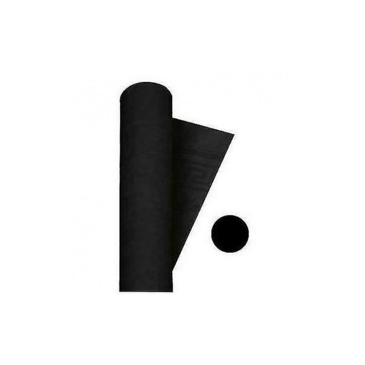 Tovaglia carta rotolo  colore nero dimensione 1,20 x 7 mt Big Party
