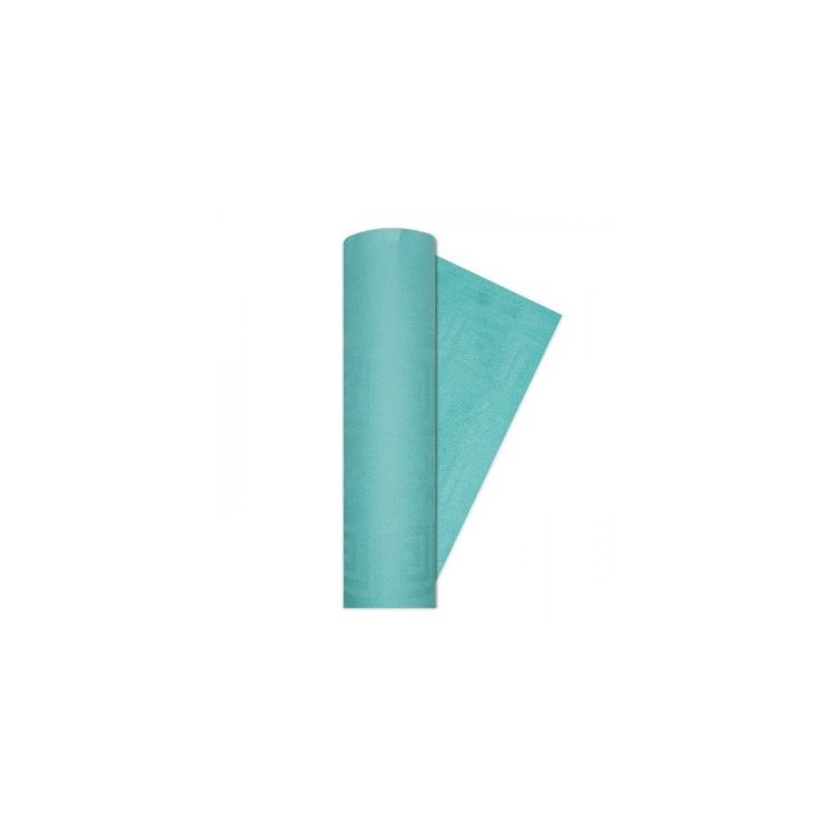 Tovaglia carta rotolo  colore Tiffany Acquamarina dimensione 1,20 x 7 mt