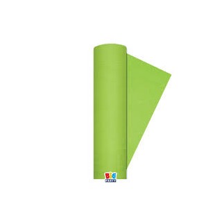 Tovaglia carta rotolo  colore verde lime dimensione 1,20 x 5 mt