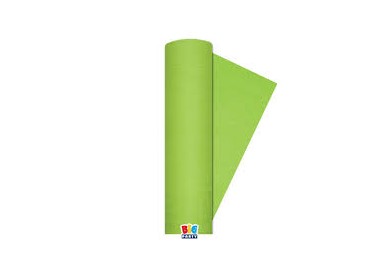 Tovaglia carta rotolo  colore verde lime dimensione 1,20 x 5 mt