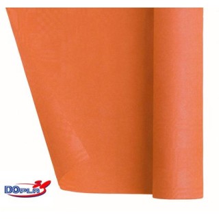 Tovaglia carta rotolo dopla colore arancione dimensione 1,20 x 7 mt