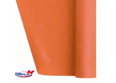 Tovaglia carta rotolo dopla colore arancione dimensione 1,20 x 7 mt
