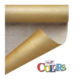 Tovaglia carta rotolo dopla colore ORO dimensione 1,20 x 7 mt