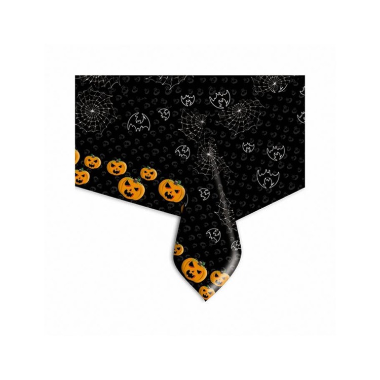 Tovaglia in plastica Halloween - Misura 140 x 270 cm  1 pz