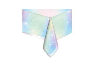 Tovaglia in plastica RAINBOW  140 cm x 270 cm - 1 pezzo