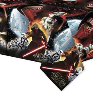 Tovaglia STAR WARS Disney - 1,80 m x 1,20 m - in plastica - confezione da 1 pezzo - Nuovo