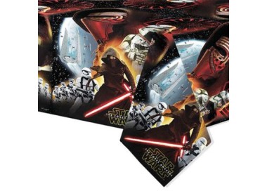 Tovaglia STAR WARS Disney - 1,80 m x 1,20 m - in plastica - confezione da 1 pezzo - Nuovo