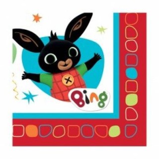 Tovaglioli Coniglio BING  - 16 pezzi - 33 cm x 33 cm - 2 veli