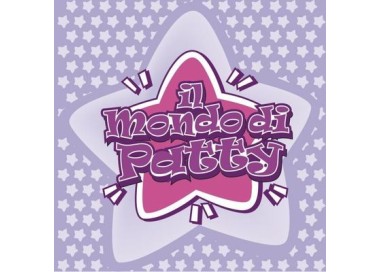 Tovaglioli Il mondo di Patty - 20 pezzi - 33 cm x 33 cm - 2 veli