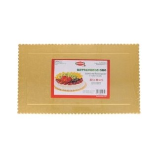 Vassoio Sottotorta Rigido RETTANGOLARE cm 30 x 40 x 0,3 cm  Graziano Dolci