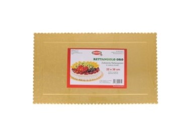 Vassoio Sottotorta Rigido RETTANGOLARE cm 30 x 40 x 0,3 cm  Graziano Dolci