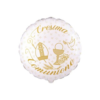Palloncino Prima Comunione e Cresima    18" / 45  cm - 1 pz