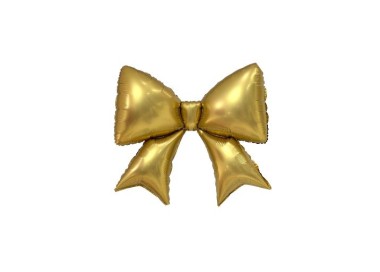 Palloncino FIOCCO oro  - Supershape  - 98 cm x 75 cm  1 pz