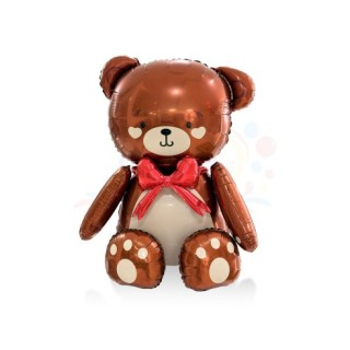 Palloncino ORSO GRANDE    - 3D -  - L 45 cm x H 71 cm - 1 pezzo